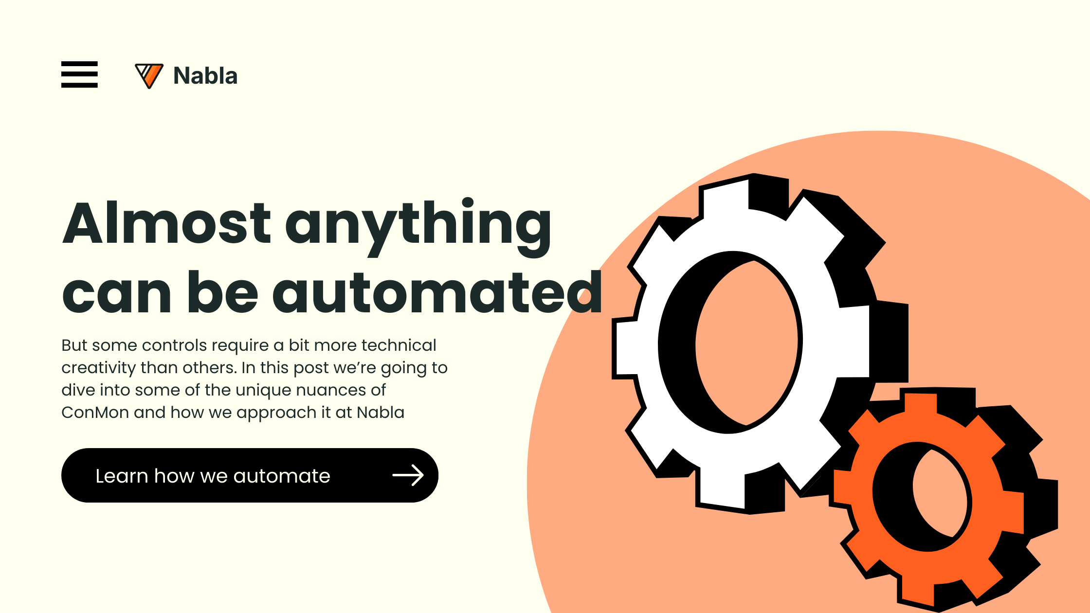 Almost anything can be automated, but...